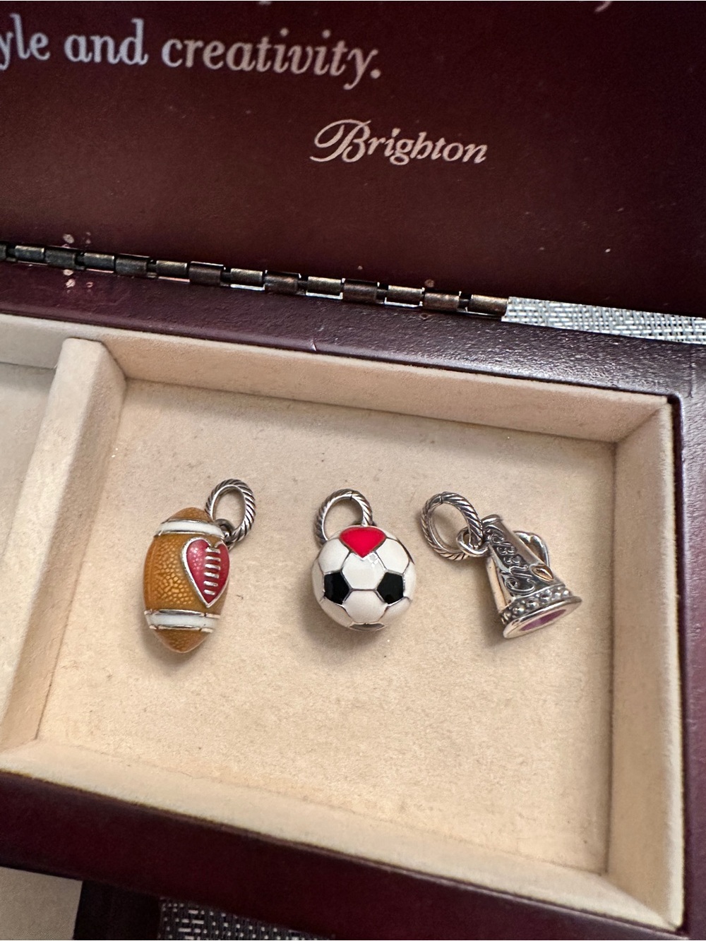 Brighton sports charm lot